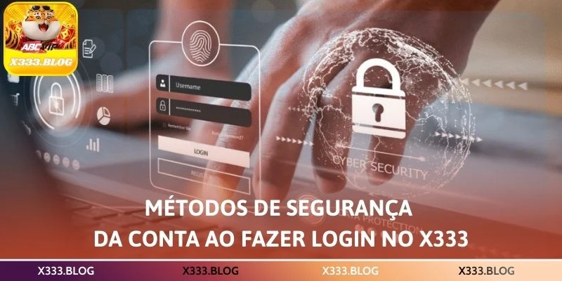 Métodos de segurança da conta ao fazer login no X333