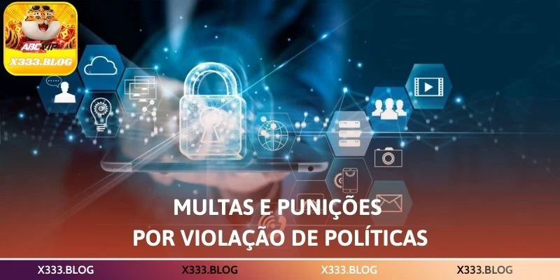 Multas e punições por violação de políticas
