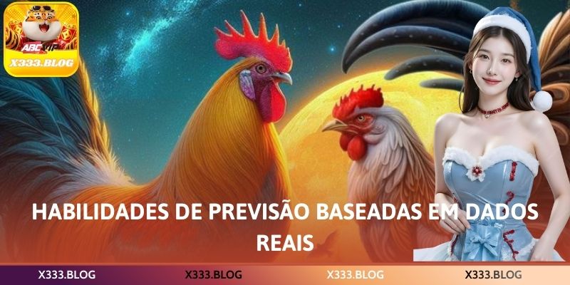 Habilidades de previsão baseadas em dados reais