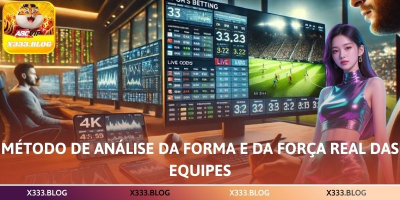 Método de análise da forma e da força real das equipes