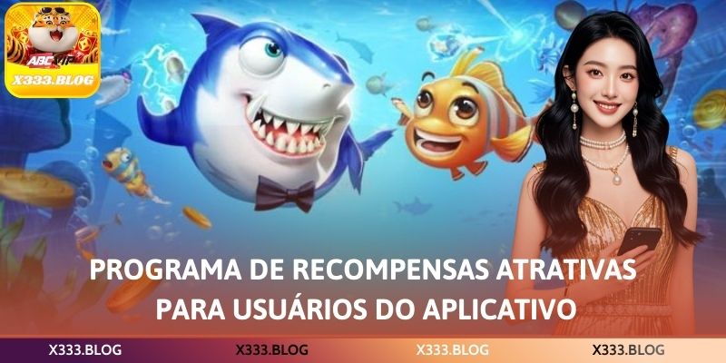 Programa de recompensas atrativas para usuários do aplicativo