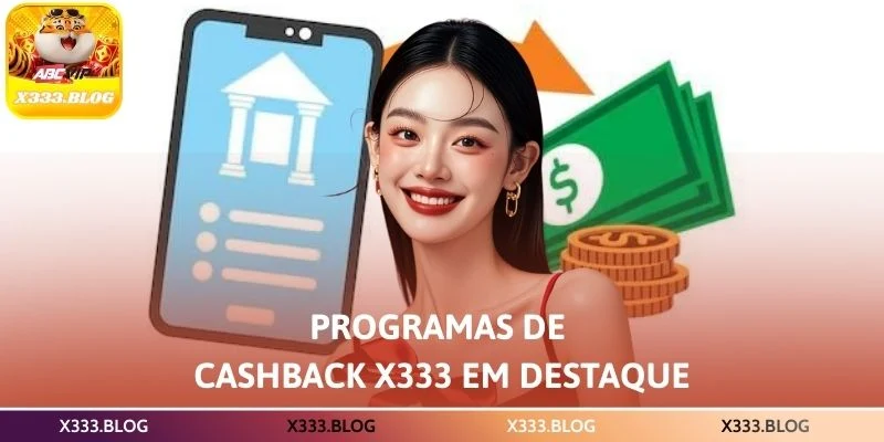 Programas de cashback X333 em destaque