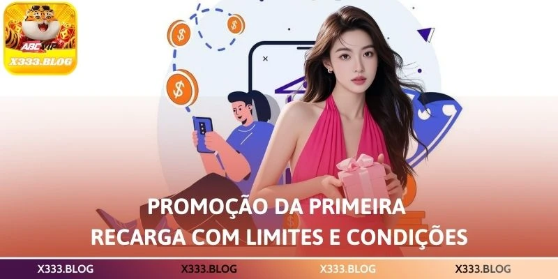 Promoção da primeira recarga com limites e condições