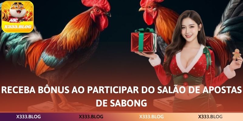 Receba bônus ao participar do salão de apostas de sabong